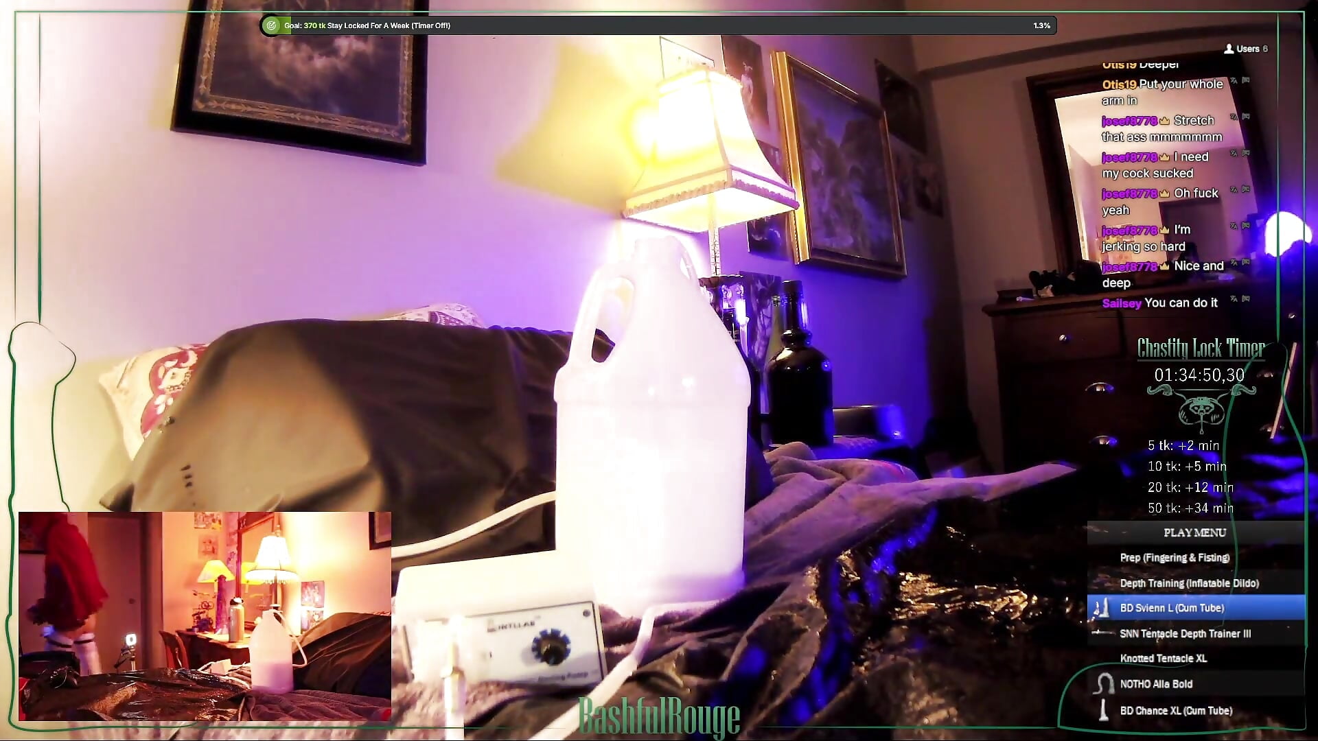 [8/14/26] Sounding For A Big Cum Explosion After Some Usual Ass Play - vidéo du modèle de showcams BashfulRouge