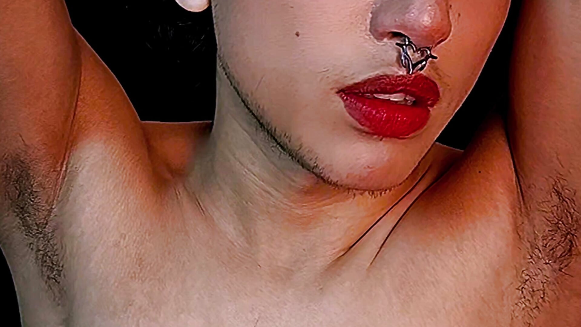 Naked, Stretching and Showing off My Nipples - -BlueOpal- 캠 모델의 동영상
