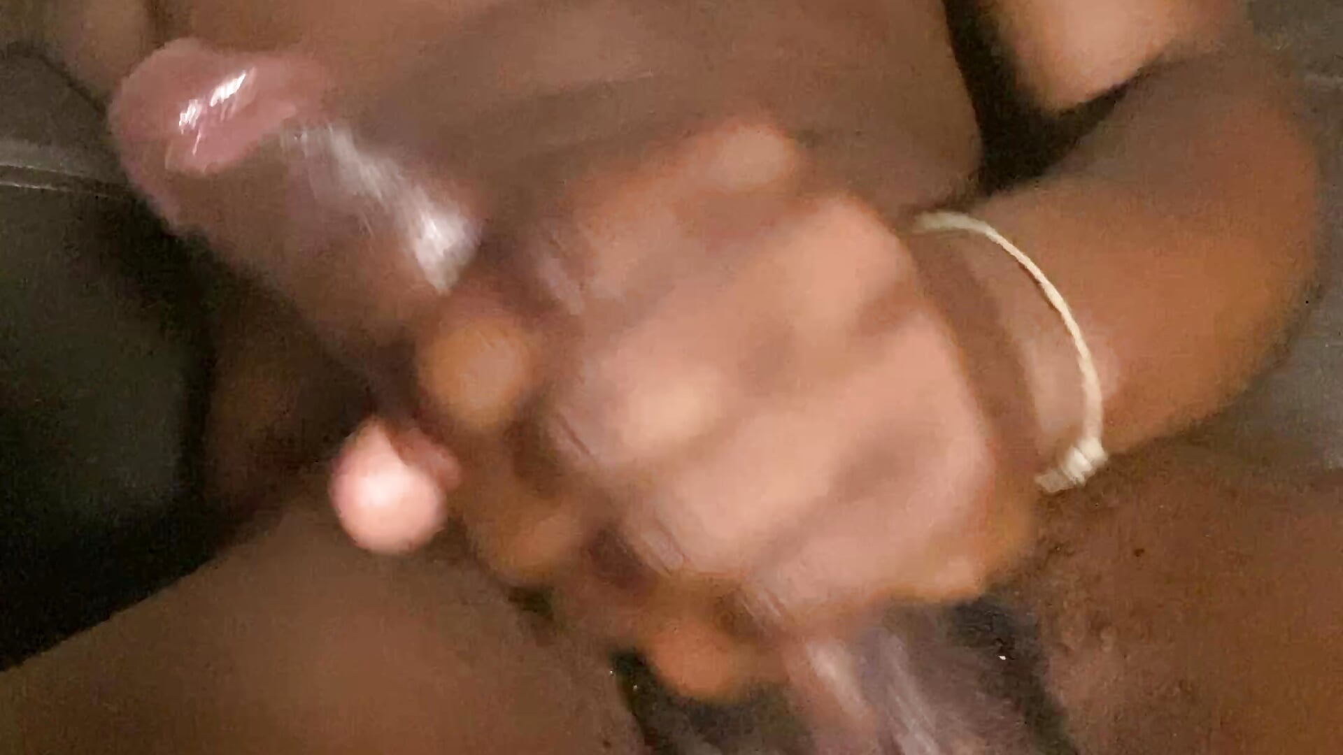 Cum busting milk - video by bbc_Balck cam model