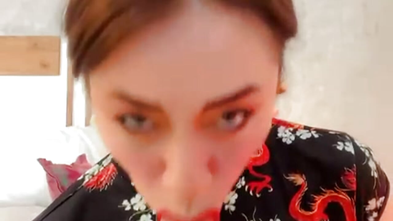 I love starting a blowjob like this - ক্যাম মডেল LucianaWainN-এর ভিডিও