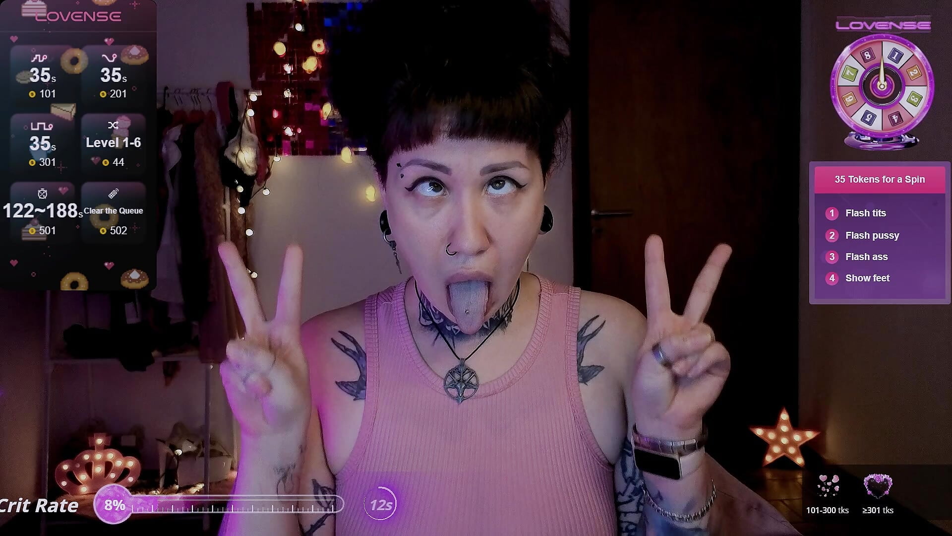 ahegao :p - vídeo de DakotaCandy modelo de câmara