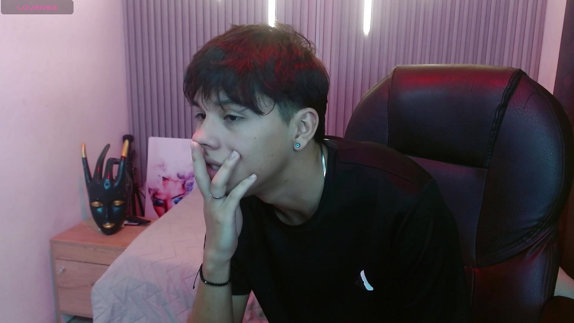Bored - clip cu StiwenTwink model videochat