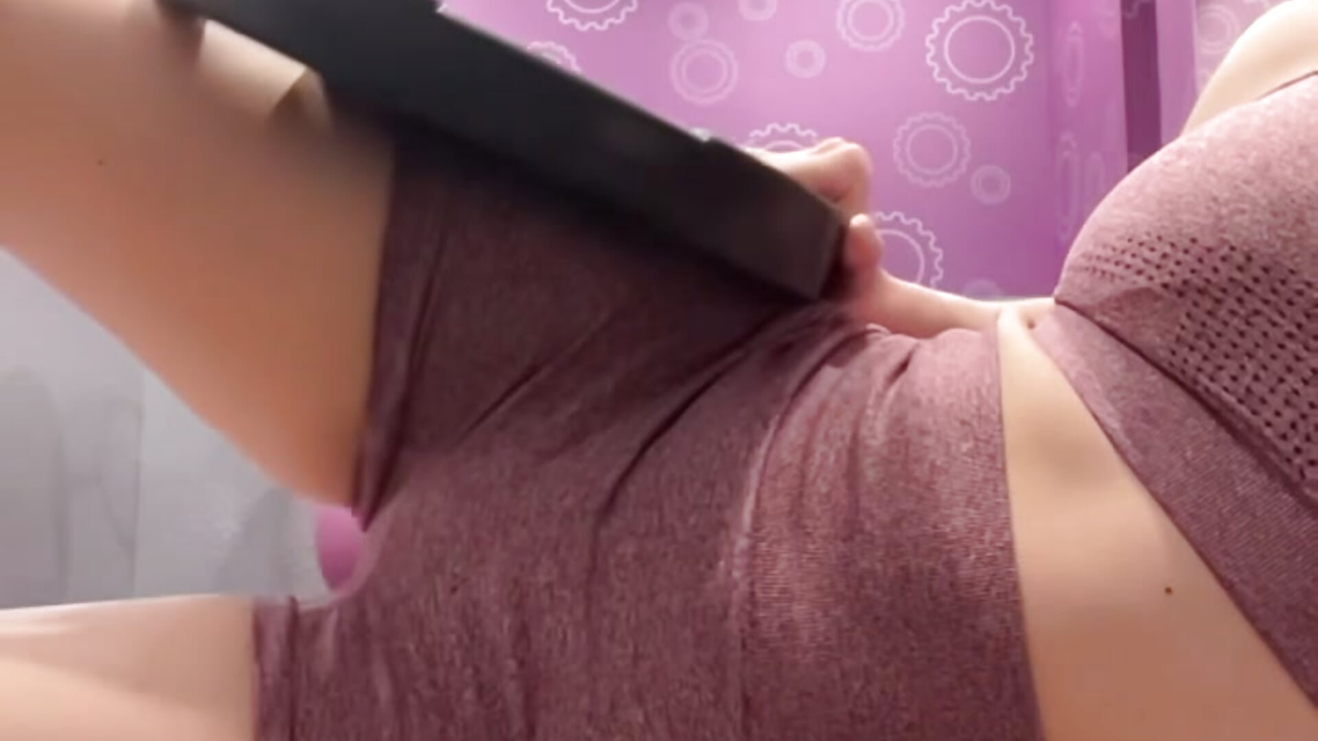 Working out :) - video by AmberLustXXX cam model