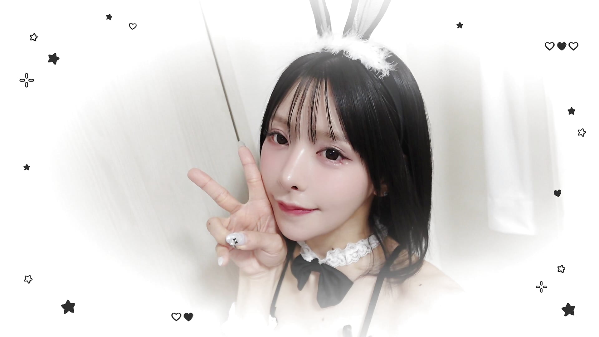 ネイル取れちゃってる💅バニーはな🌸👯‍♀️