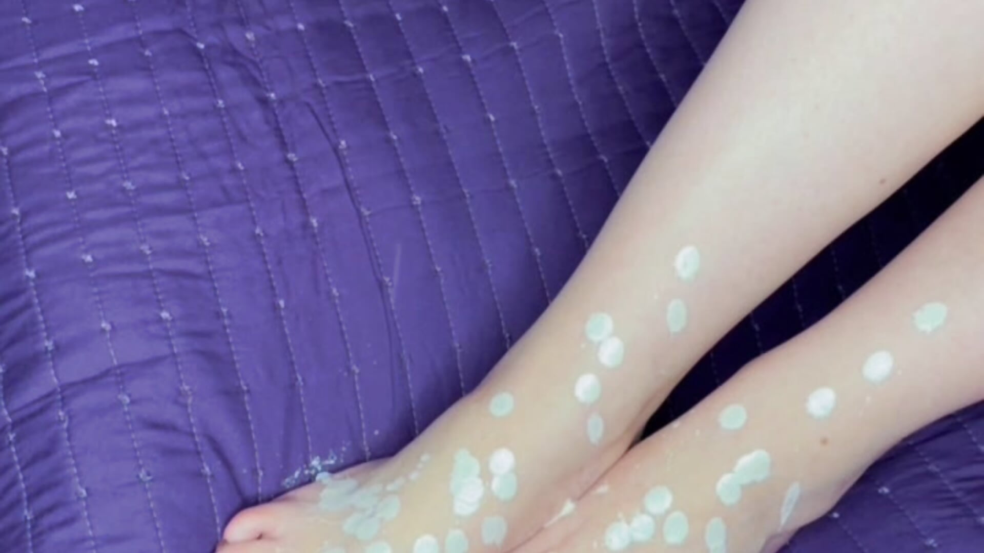 Art therapy for  my feet🤩 - video by MissNyrra cam model