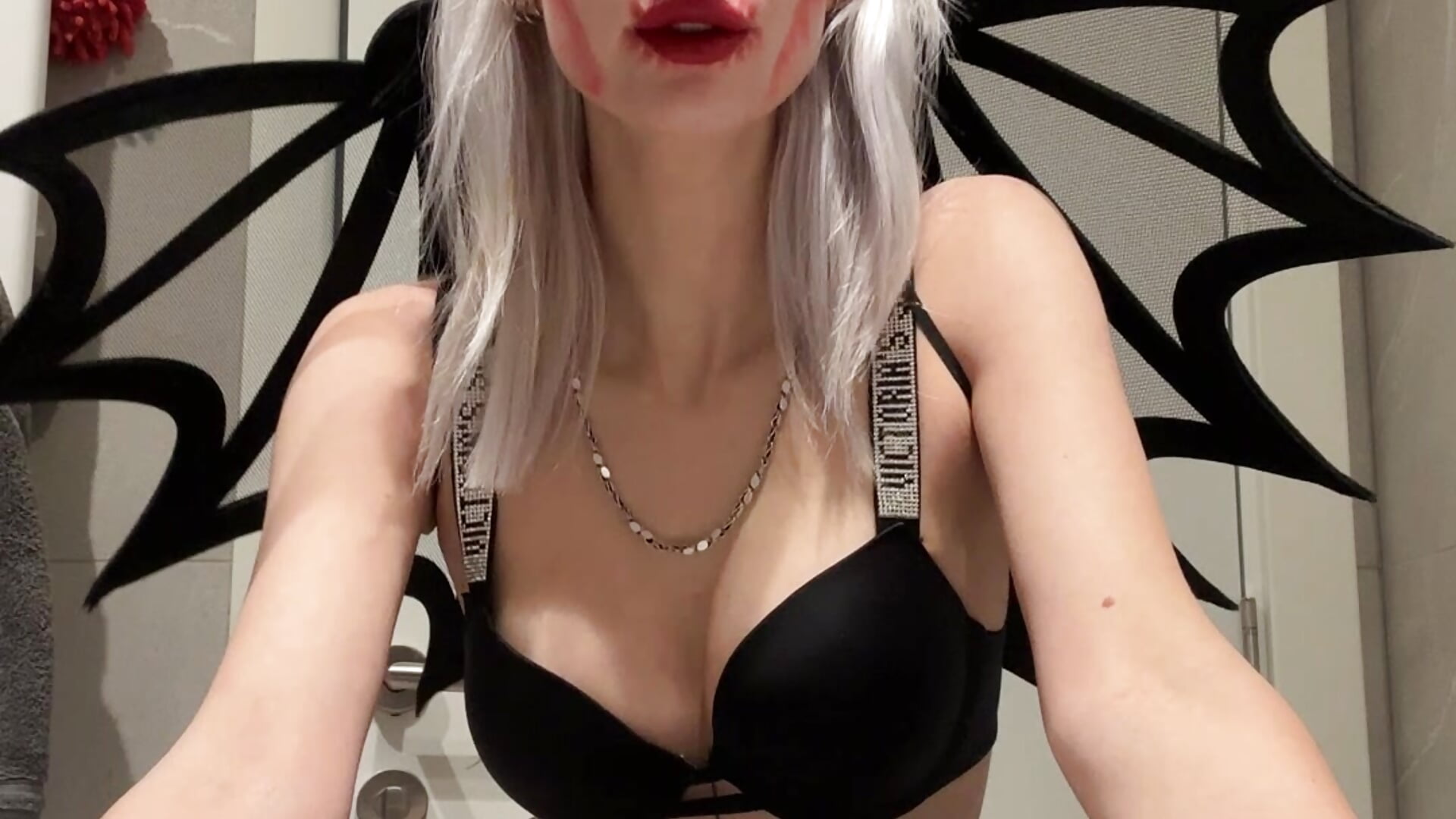 my outfit for this Halloween - video by RanyThomson cam model