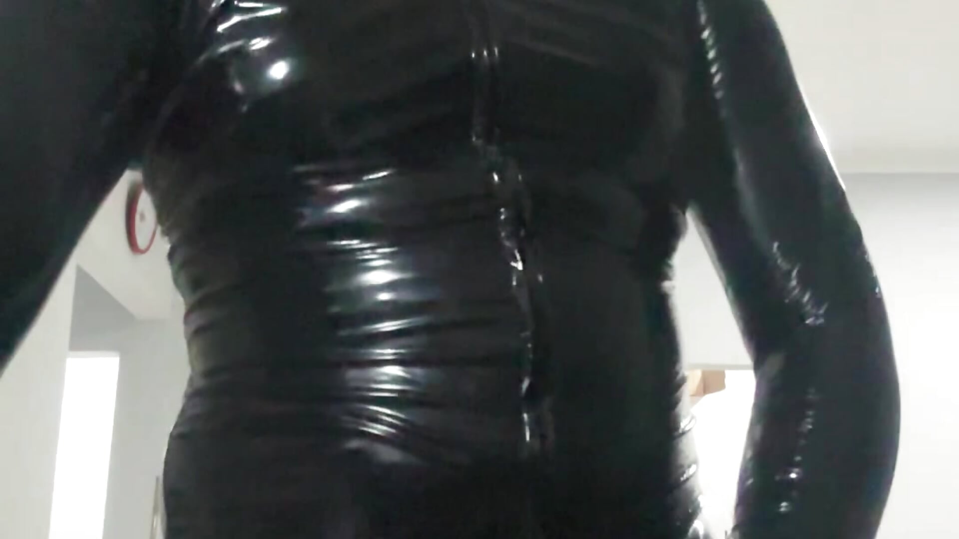 BIG CUM WITH CATSUIT