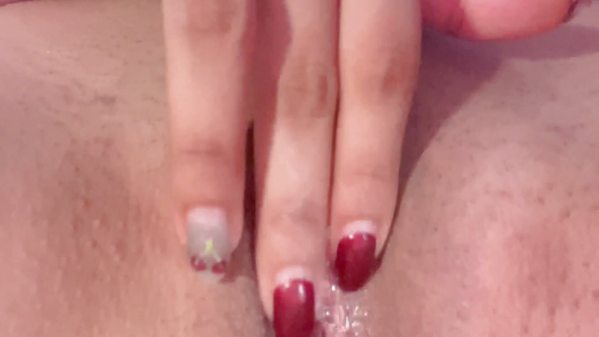 Sweet pussy play POV🔥