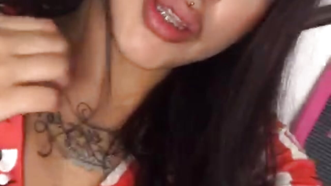 Tattos and Piercings 😍 - video by hollycute__ cam model