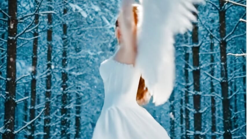 Snowly angel🌬️❄️💨 - video của người mẫu cam Evarey_