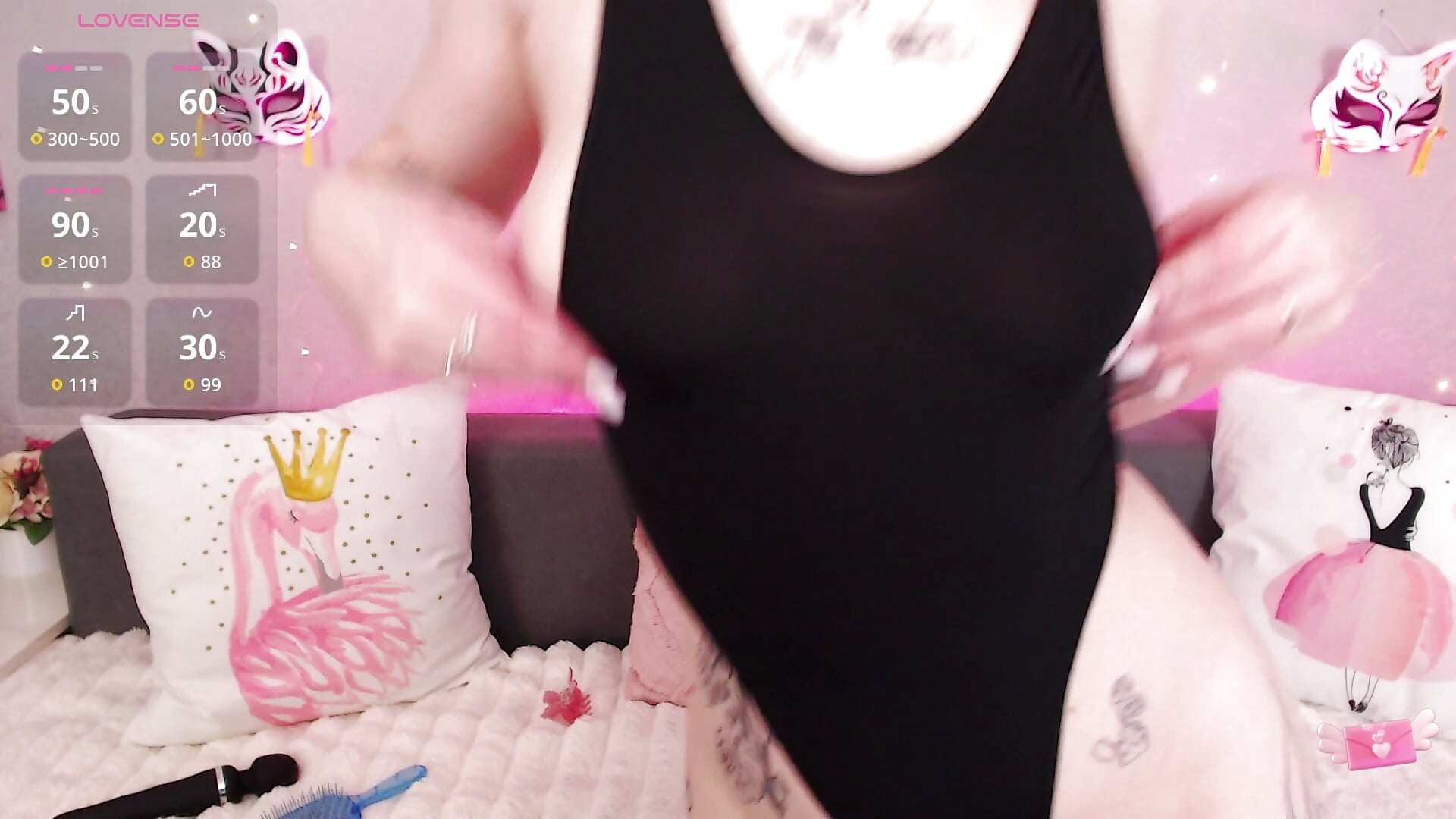 sexy – video od webkamerové modelky Evarey_