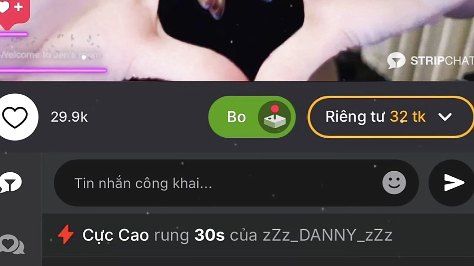 K9 của Jen - video by JENNIE-16 cam model