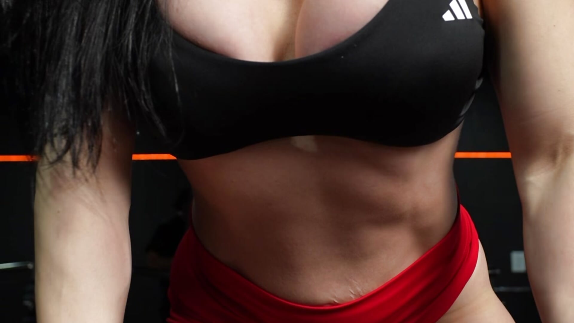 Provoking in the gym 🤣 – video af Cattefit cam-model