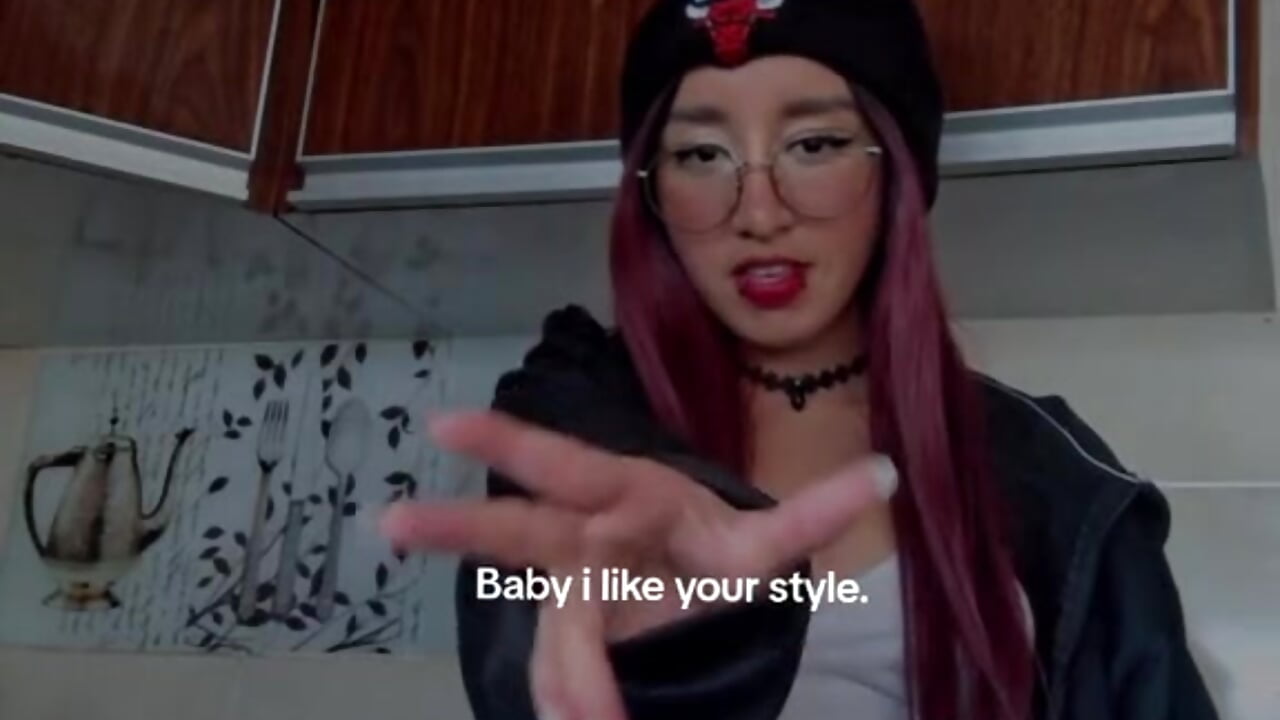 👉🏻👈🏻 - video by xayah_777 cam model