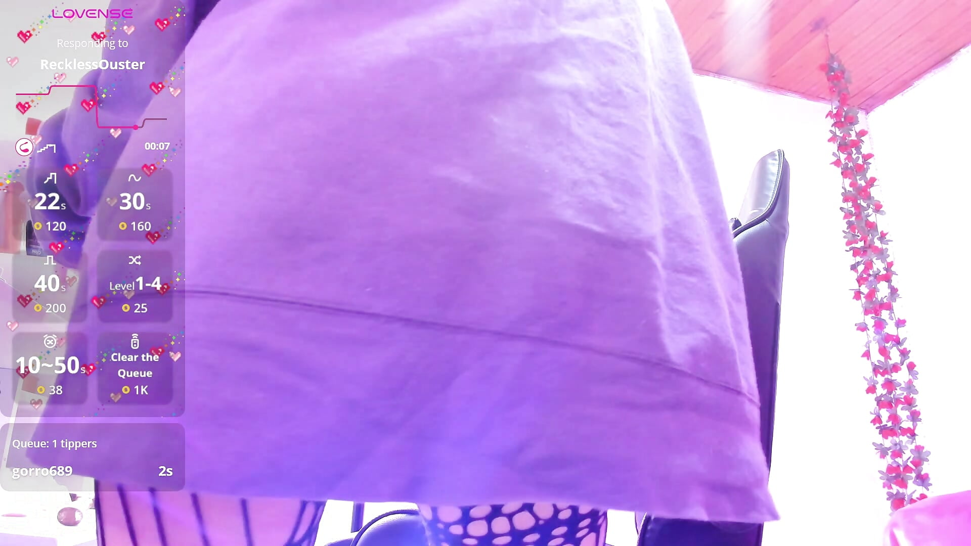 ass and flash pussy