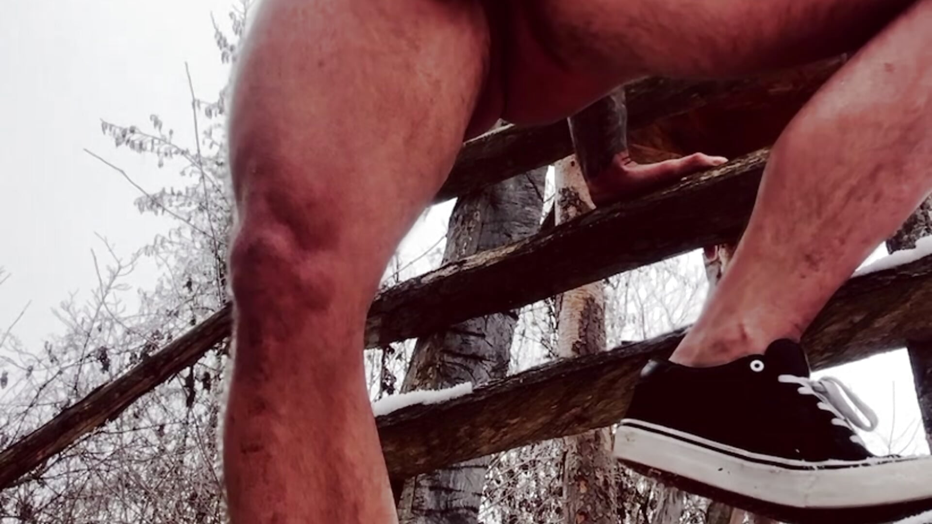 🥶massive cumshot in the snow🥶 - Video von _madbull_ Cam-Model