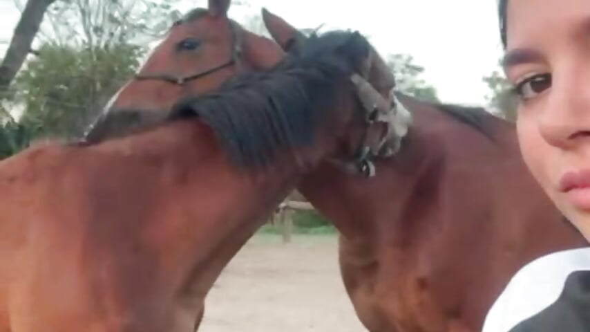 in my riding classes - video by GODDESS_zyrene cam model