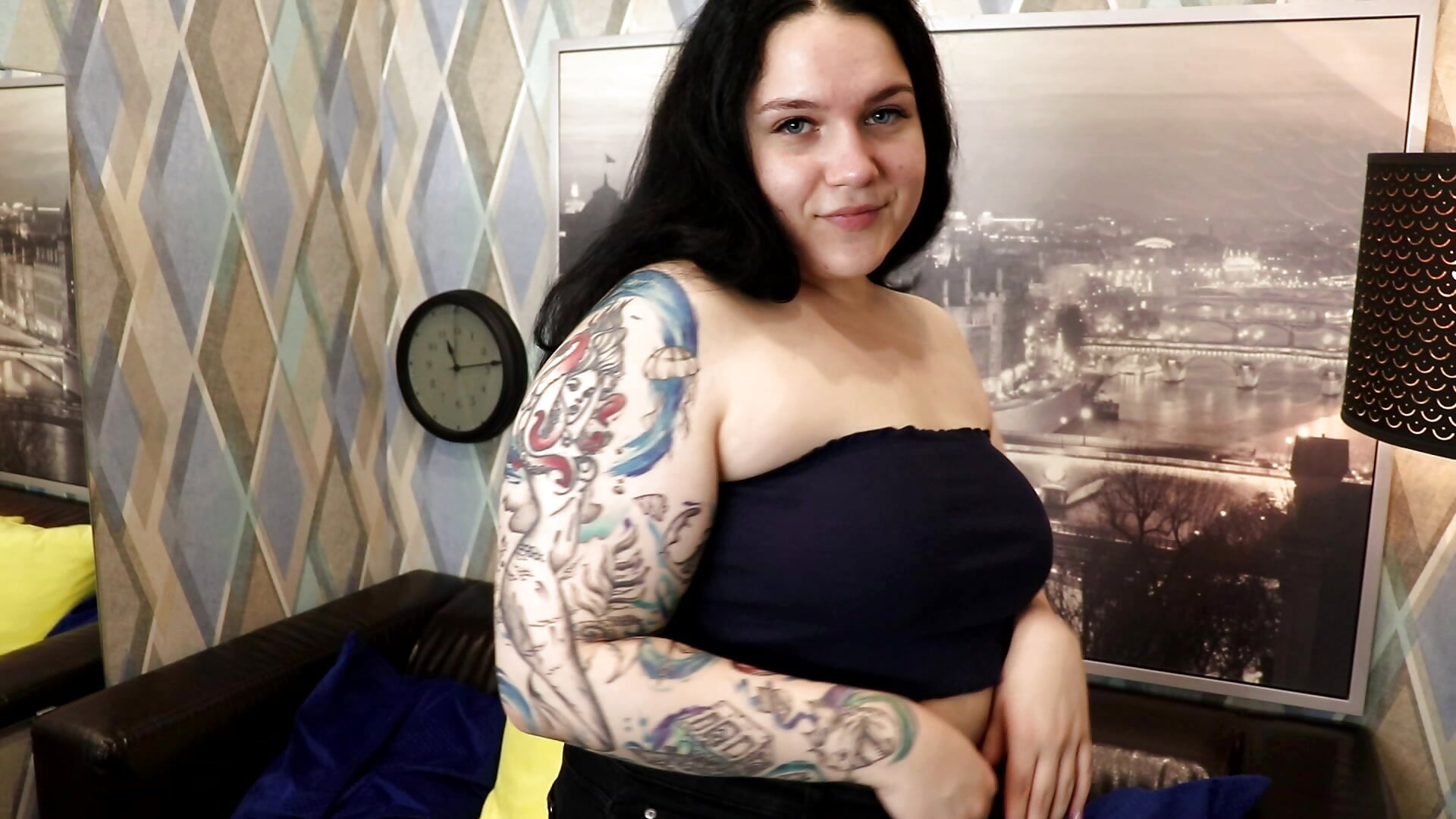 tattoo - clip cu SummerTina model videochat