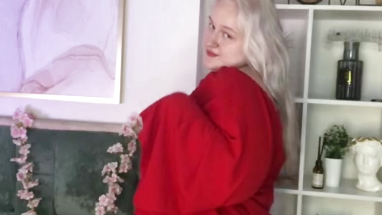 aa teasing lady in red <3 - video by Lina_Hottie cam model