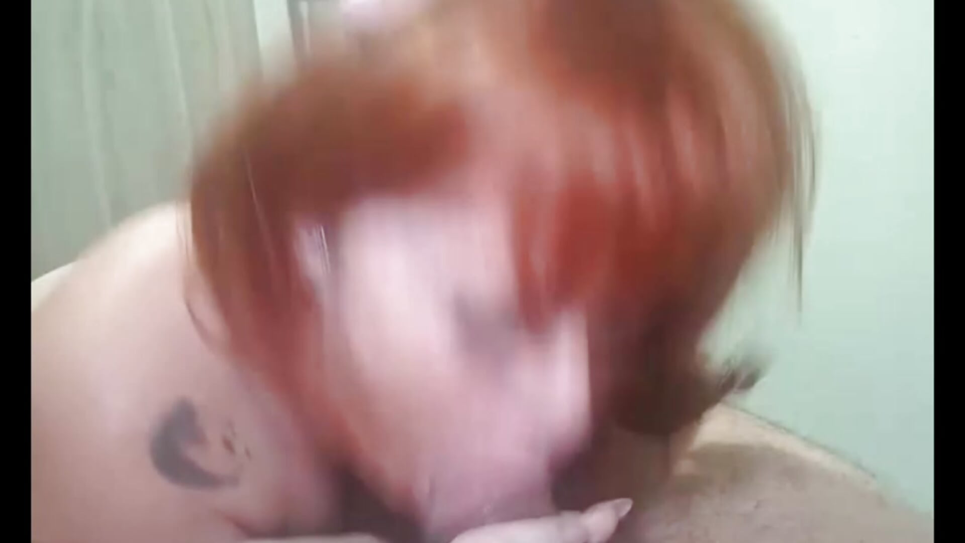 The redhead's bet - blowjob until cum