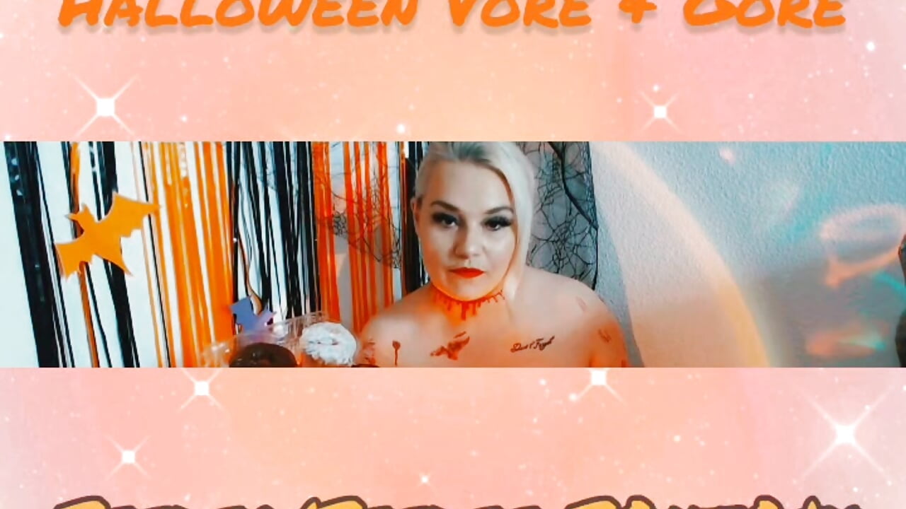 🌶️Teaser :  🎃 Piggy Witchy Vore with 🍩 and🍦 (Feedee Fantasy) - video by SinfulMia28XX cam model