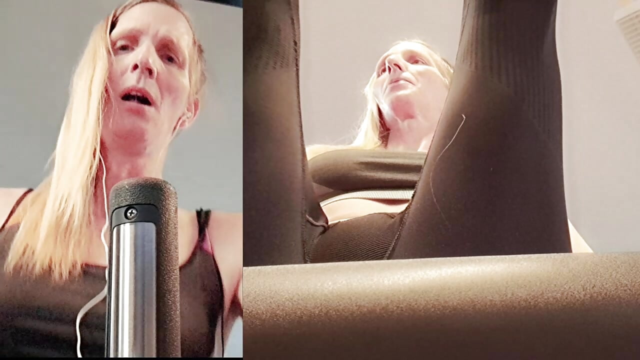 Fitness - clip cu Cheryl_F model videochat