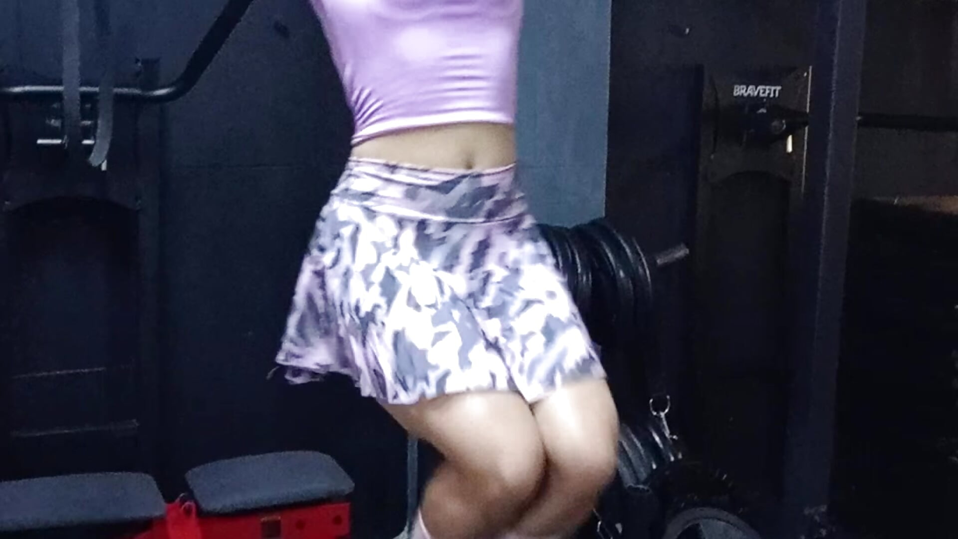 Sexi gym - video van nicole-roman cam-model