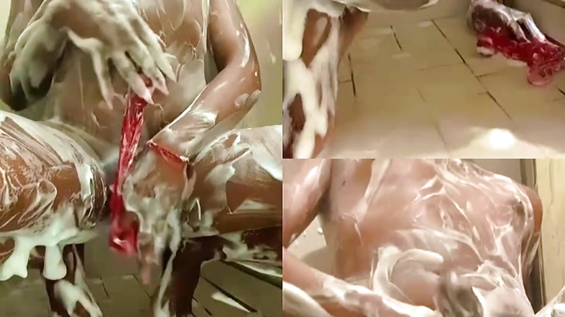 BARBIE GETS WET & FOAMY😍 - TransBankrollBarbie adlı kamera modelinin videosu