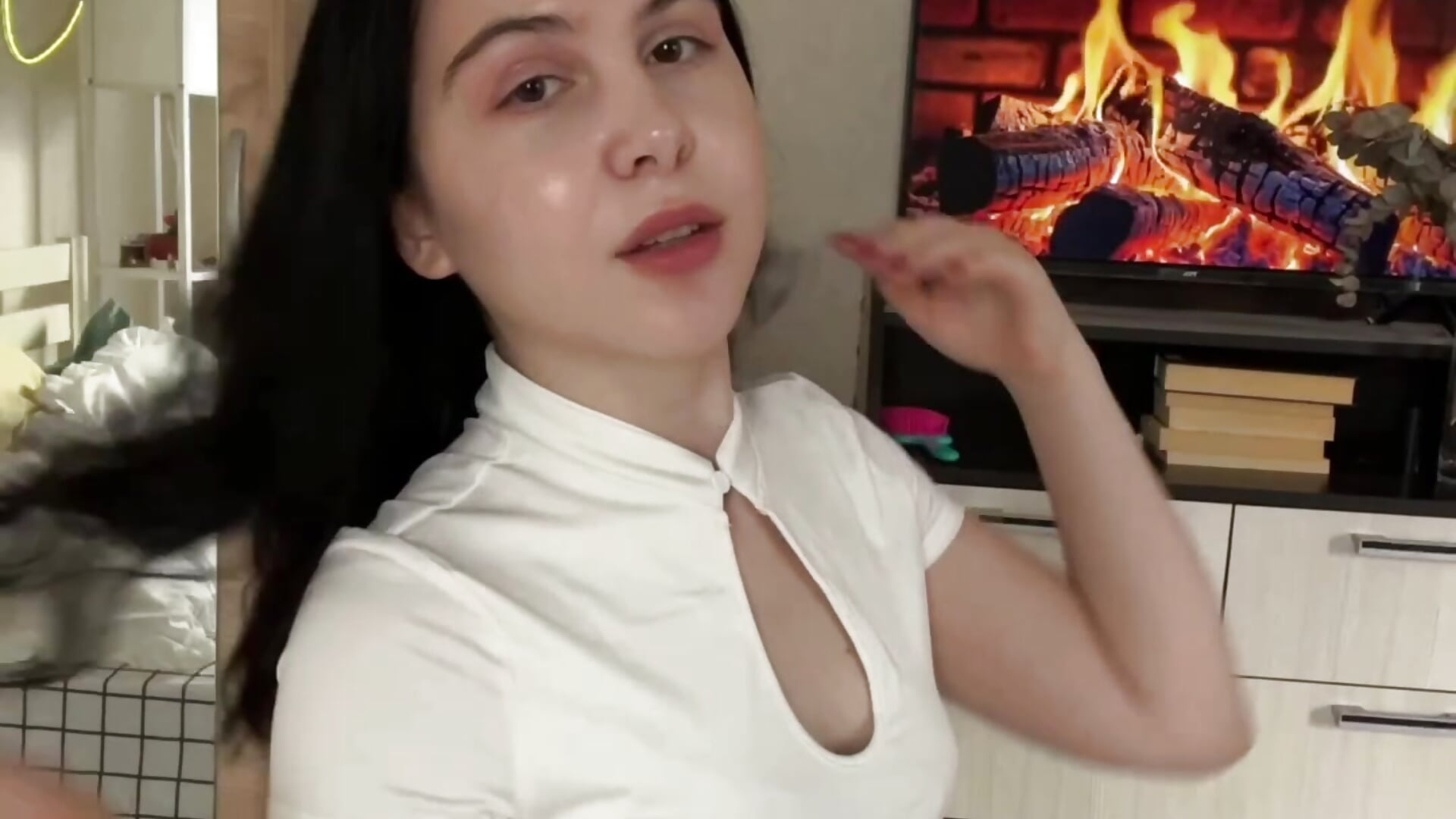 (˵ •̀ ᴗ - ˵ ) ✧ - clip cu MyraLitterers model videochat