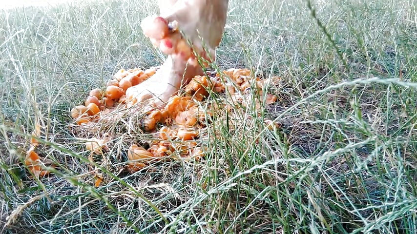 Trampling apricots - video by MagnoliaVS cam model