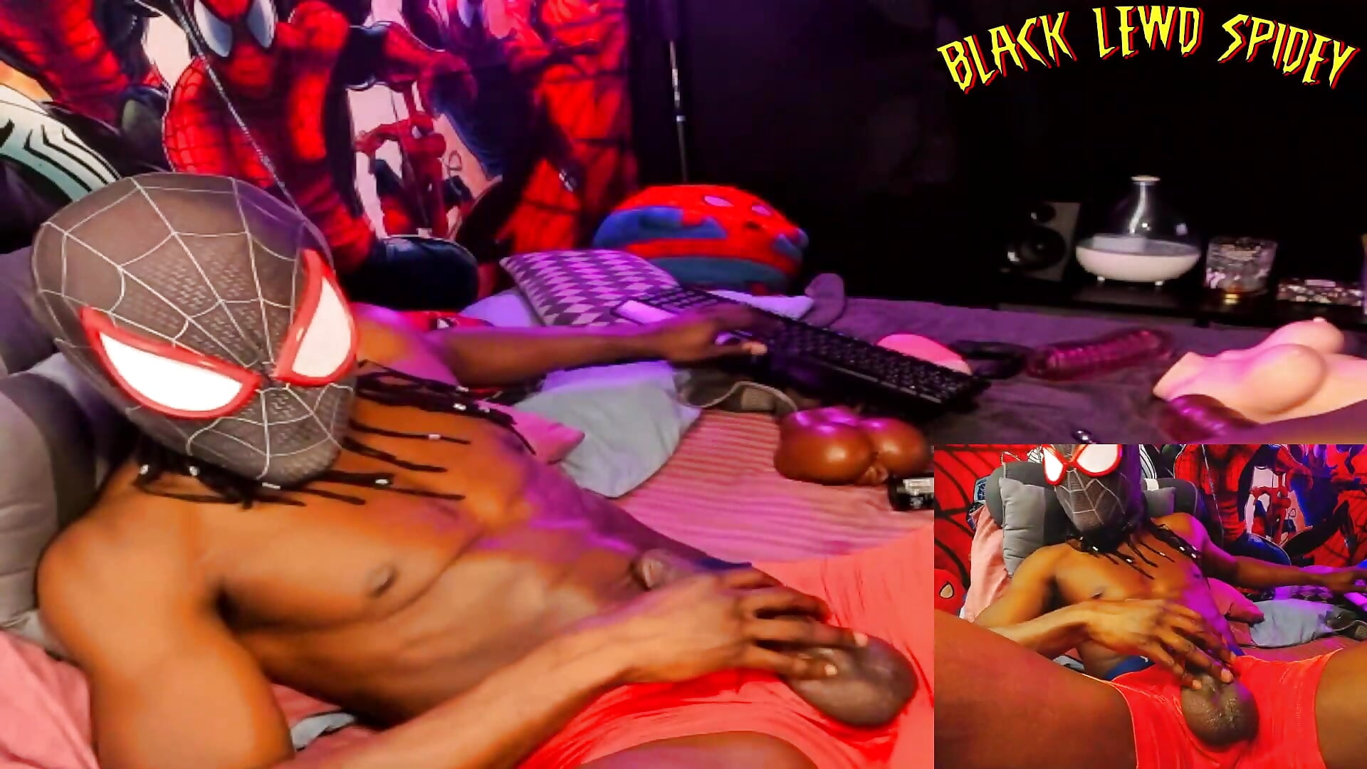 Black Lewd Spidey Live Stream 19 Part 2