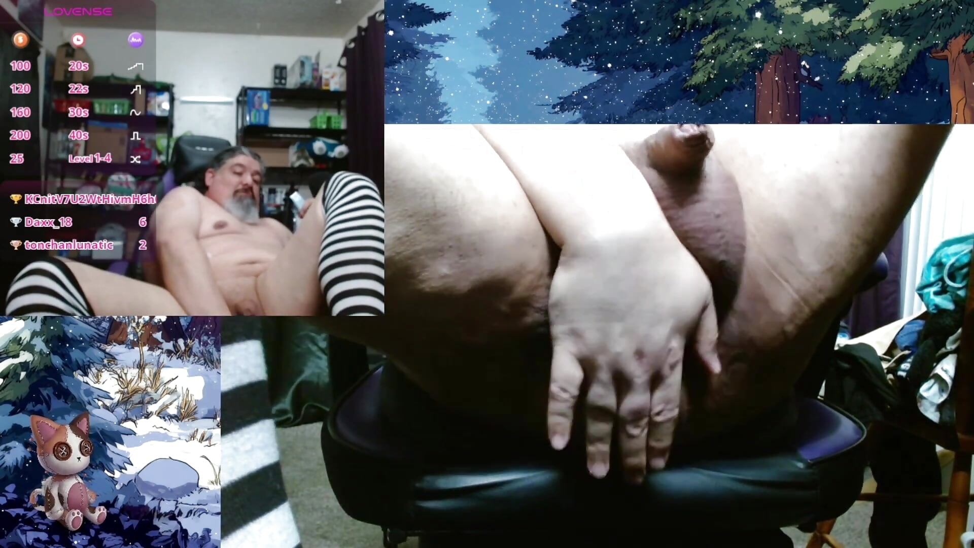 Preview - First Anal Plug Play on Stream - video by geekycastillo cam model