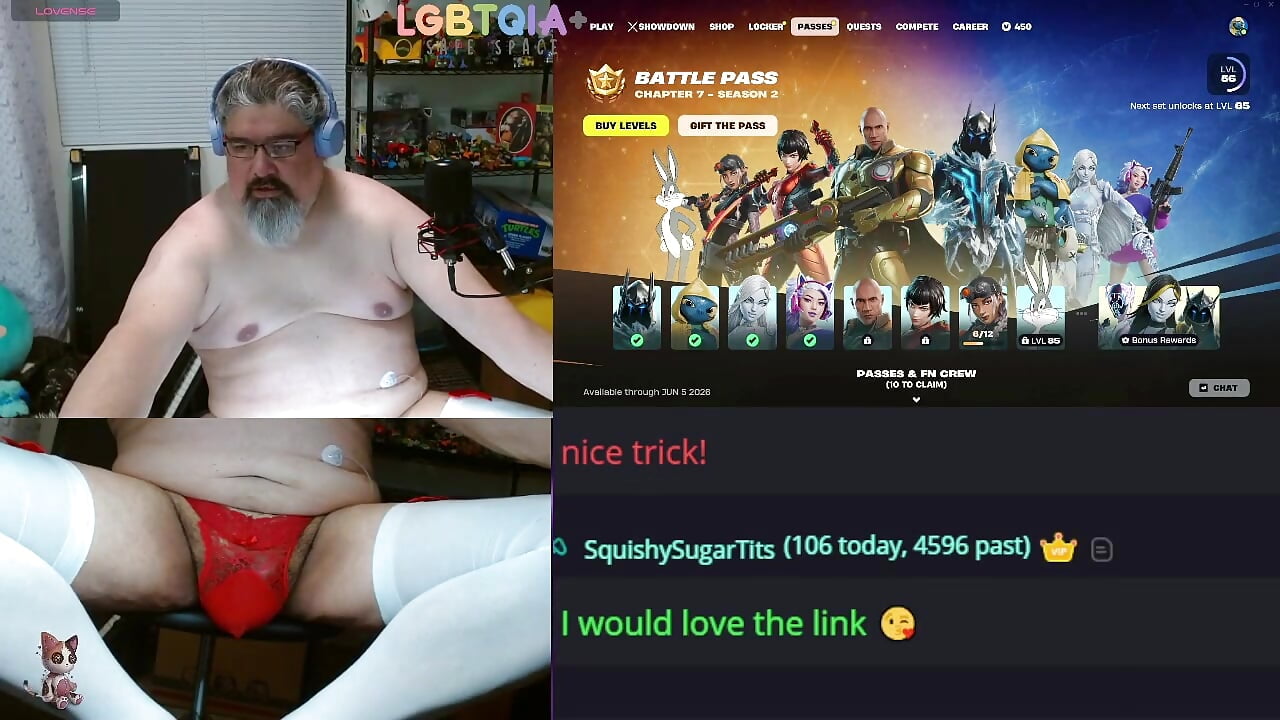 Two 5 Minute Sessions Clipped Together teaser - vidéo du modèle de showcams geekycastillo