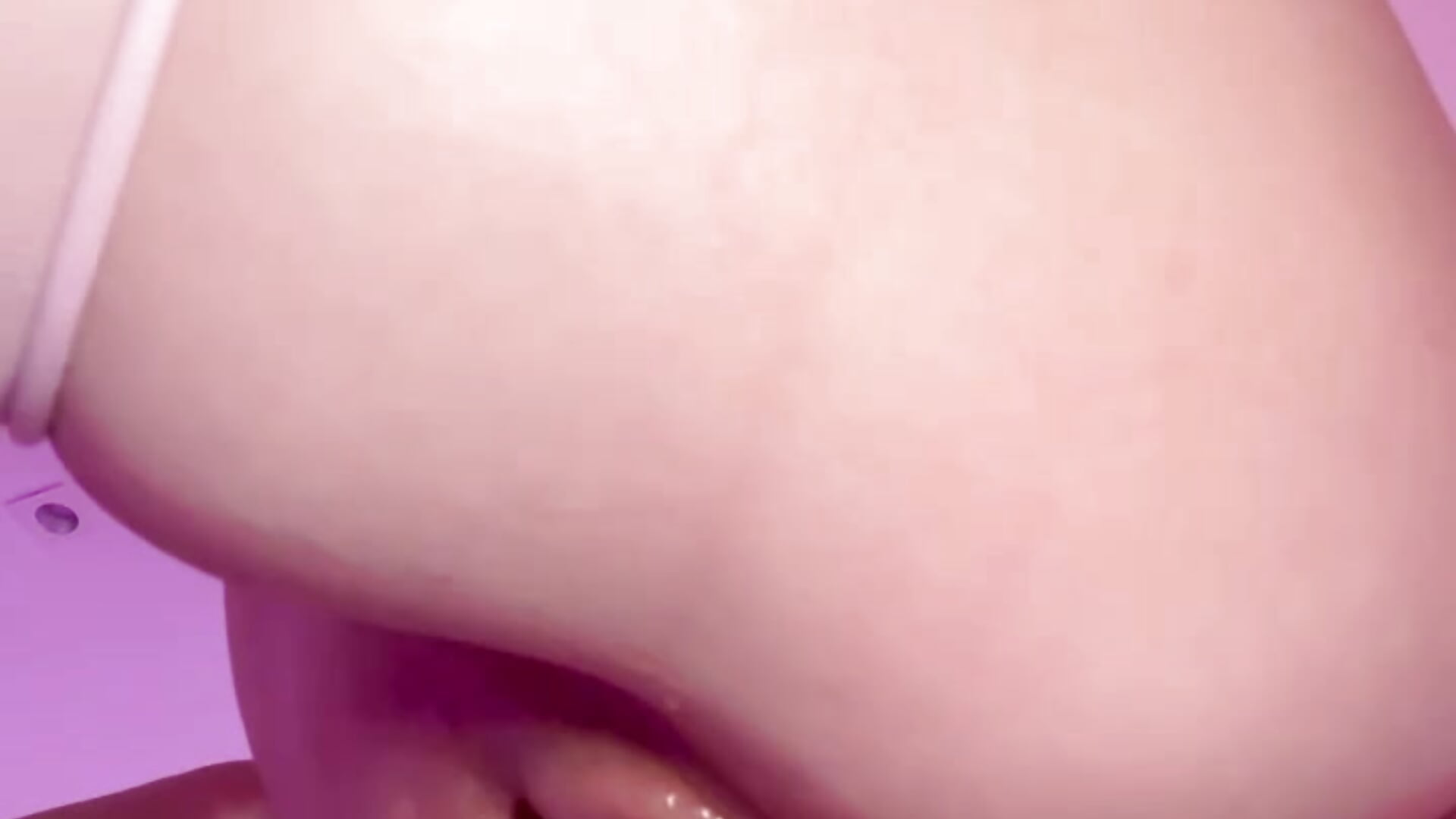 Naked twerk and pussy play