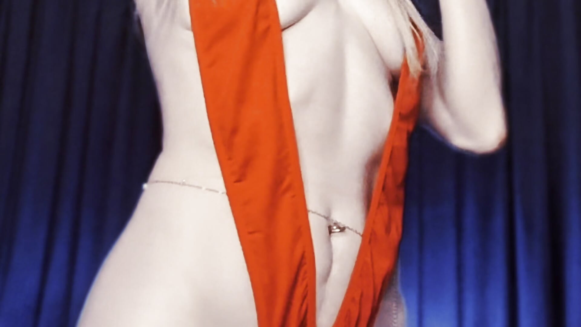 Hot red suit