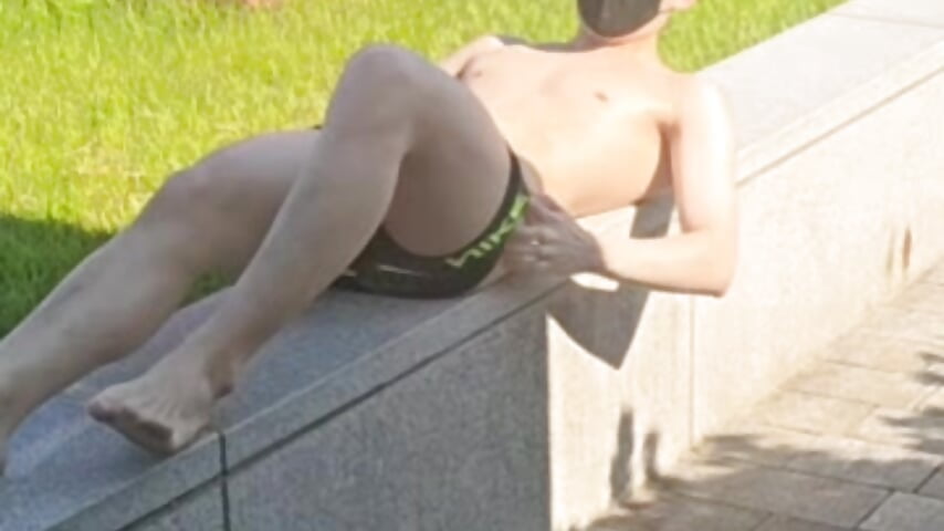 Public Rooftop Cum - vídeo de la modelo de cam asdkr123