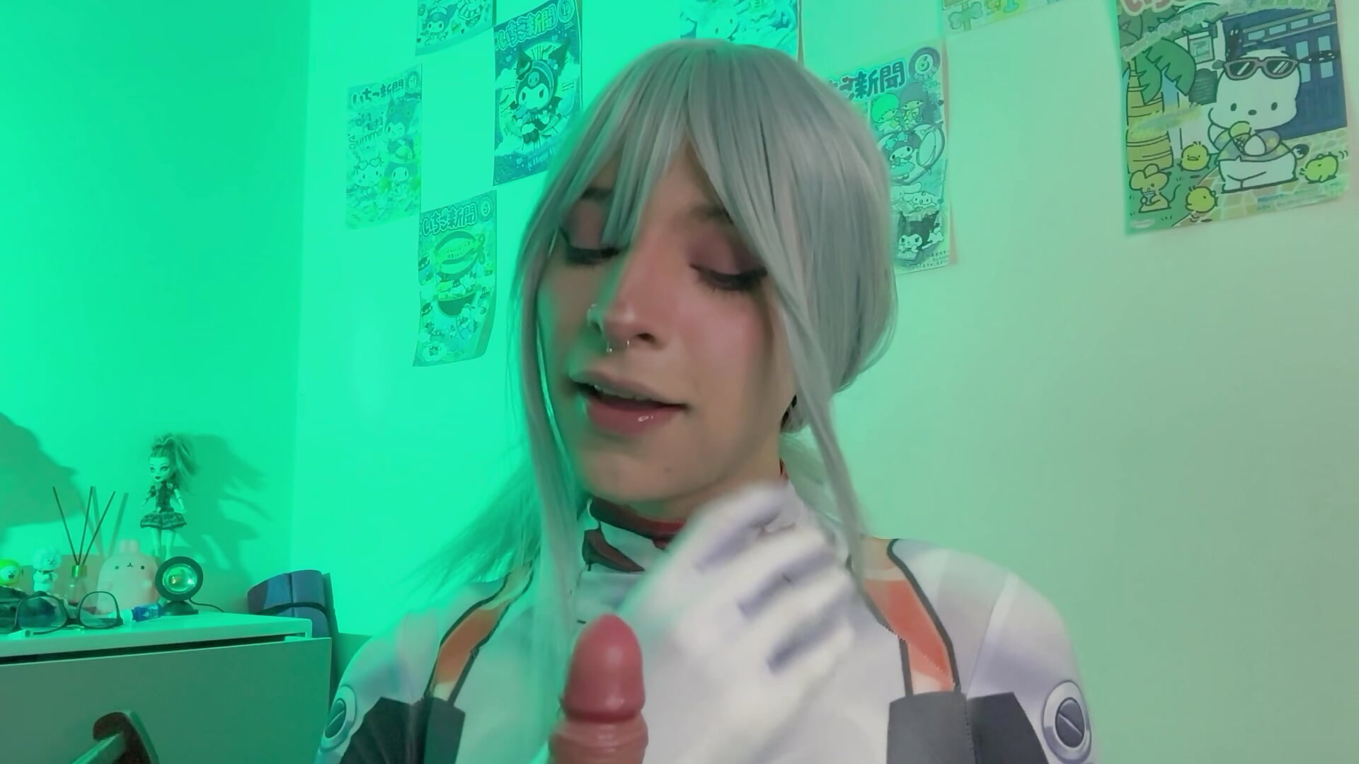 Suck Dildo👅. - video oleh model kamera Damiian20_