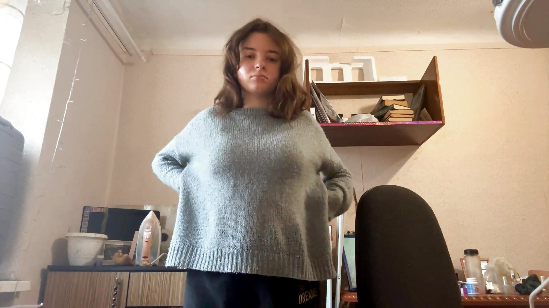 my first moves here - clip cu BunkedTempter model videochat