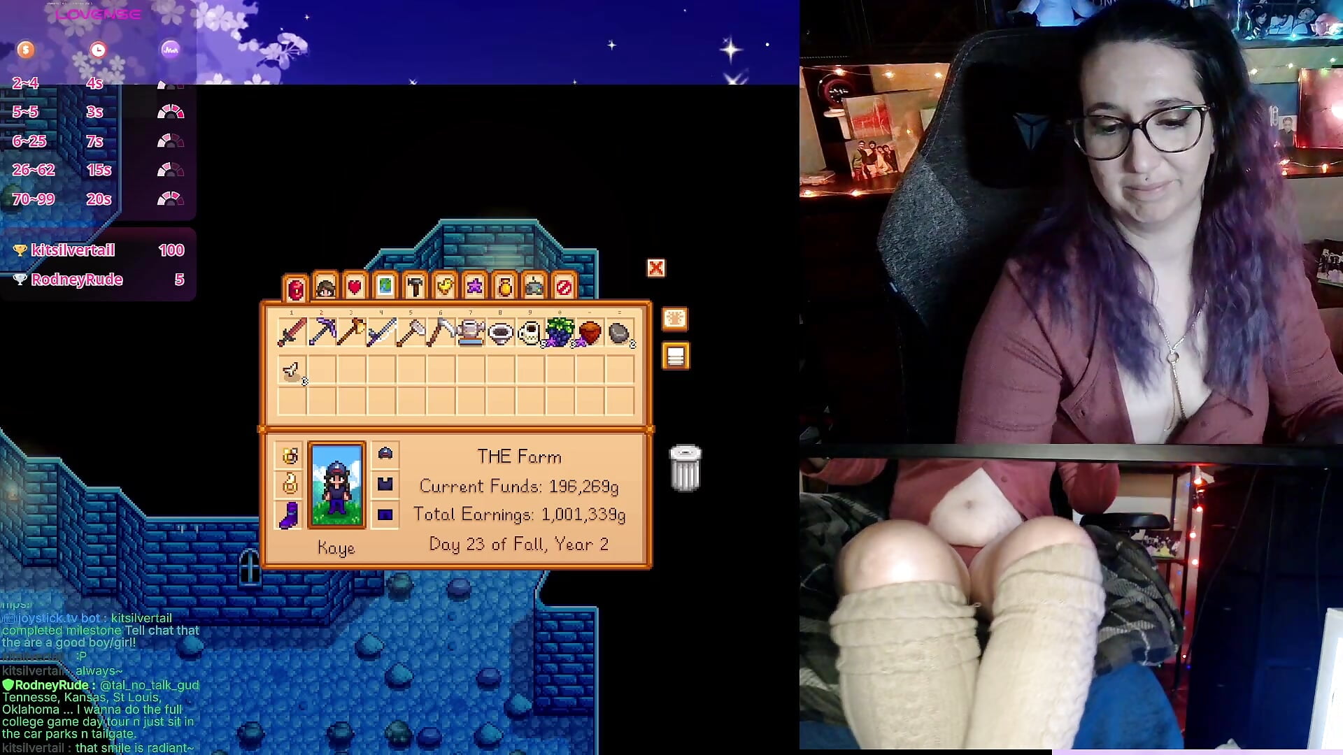 Peak of my stream– say_kayebae kameramodell videója