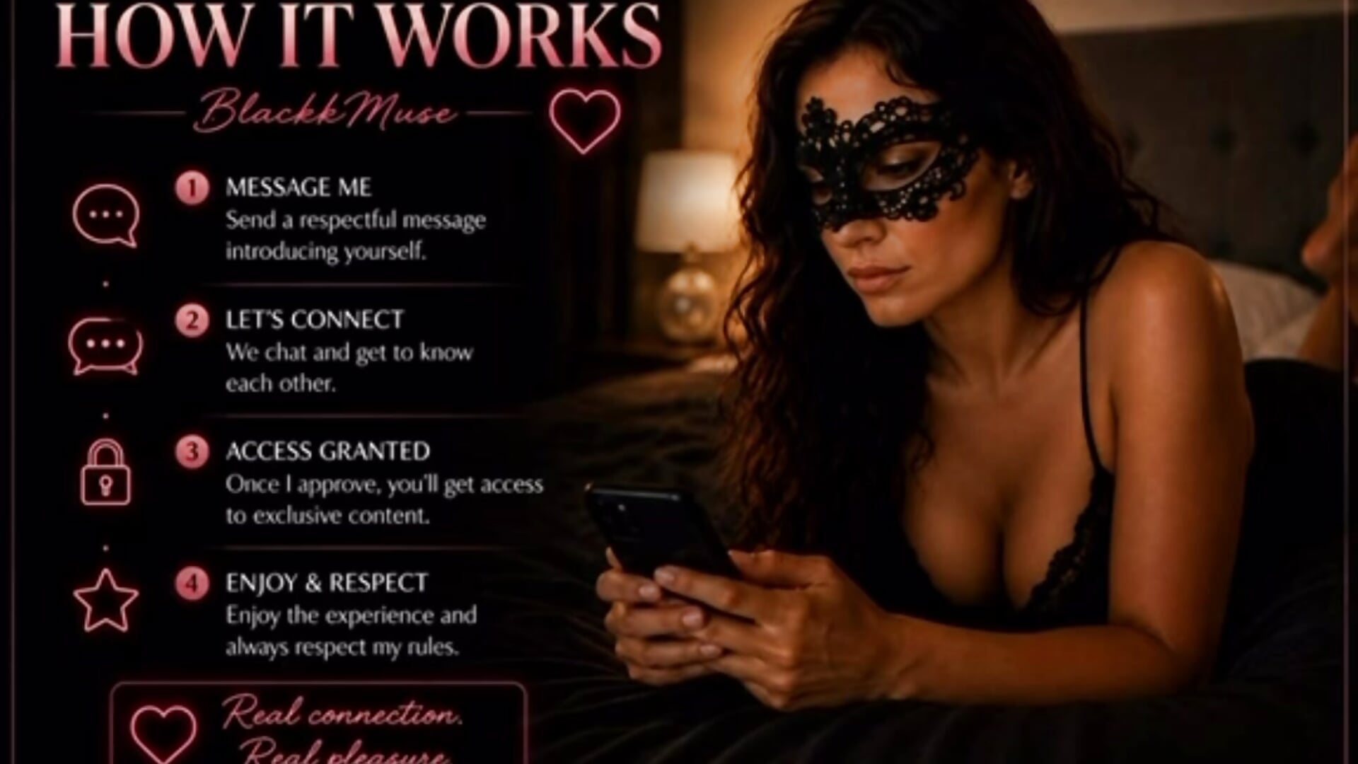 Blackmuse - video di BlackkMuse modella di cam