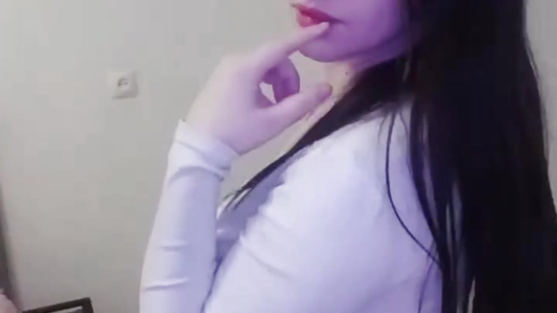 little hello for the start - video by Nicole-Kiss cam model