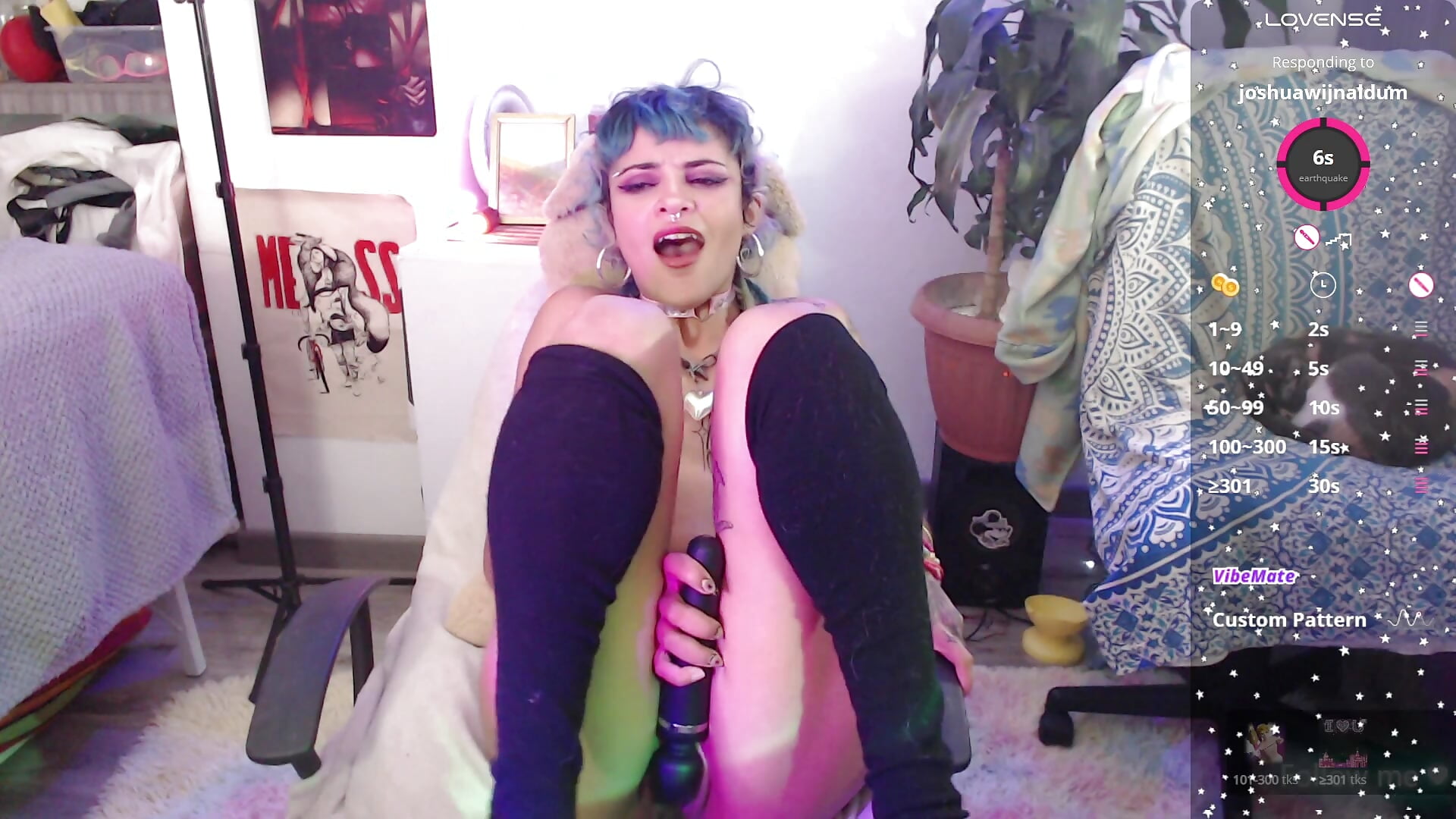 Hard Domi Control in clit