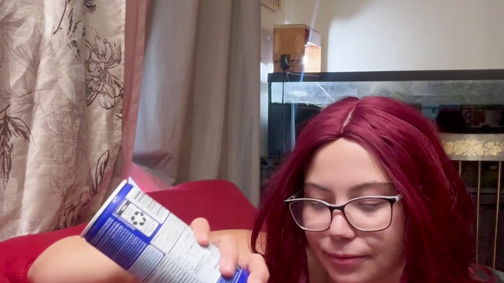 Licking whip cream off of my titties🤤(whip cream show) For hitting 25,000 followers 😘♥️ - video by FreakyDreama cam model