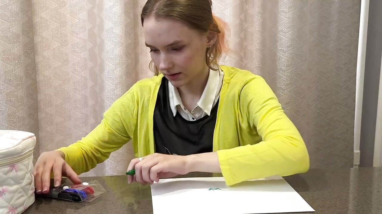 paint - video by SueSasportas cam model