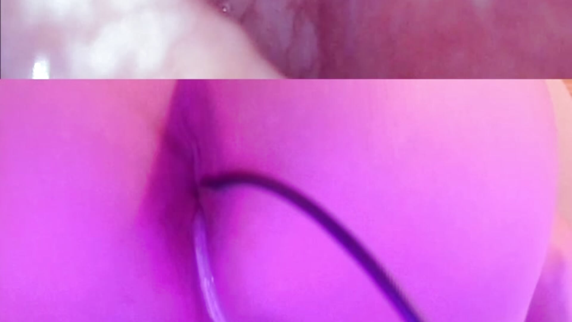 Beautiful Split Screen POV of her Deep ASS CAVE - video by Lina_Free cam model
