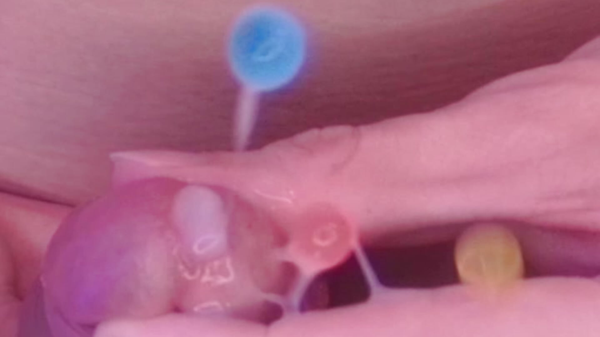 Gel Balls growing inside my Dick - video by Lina_Free cam model