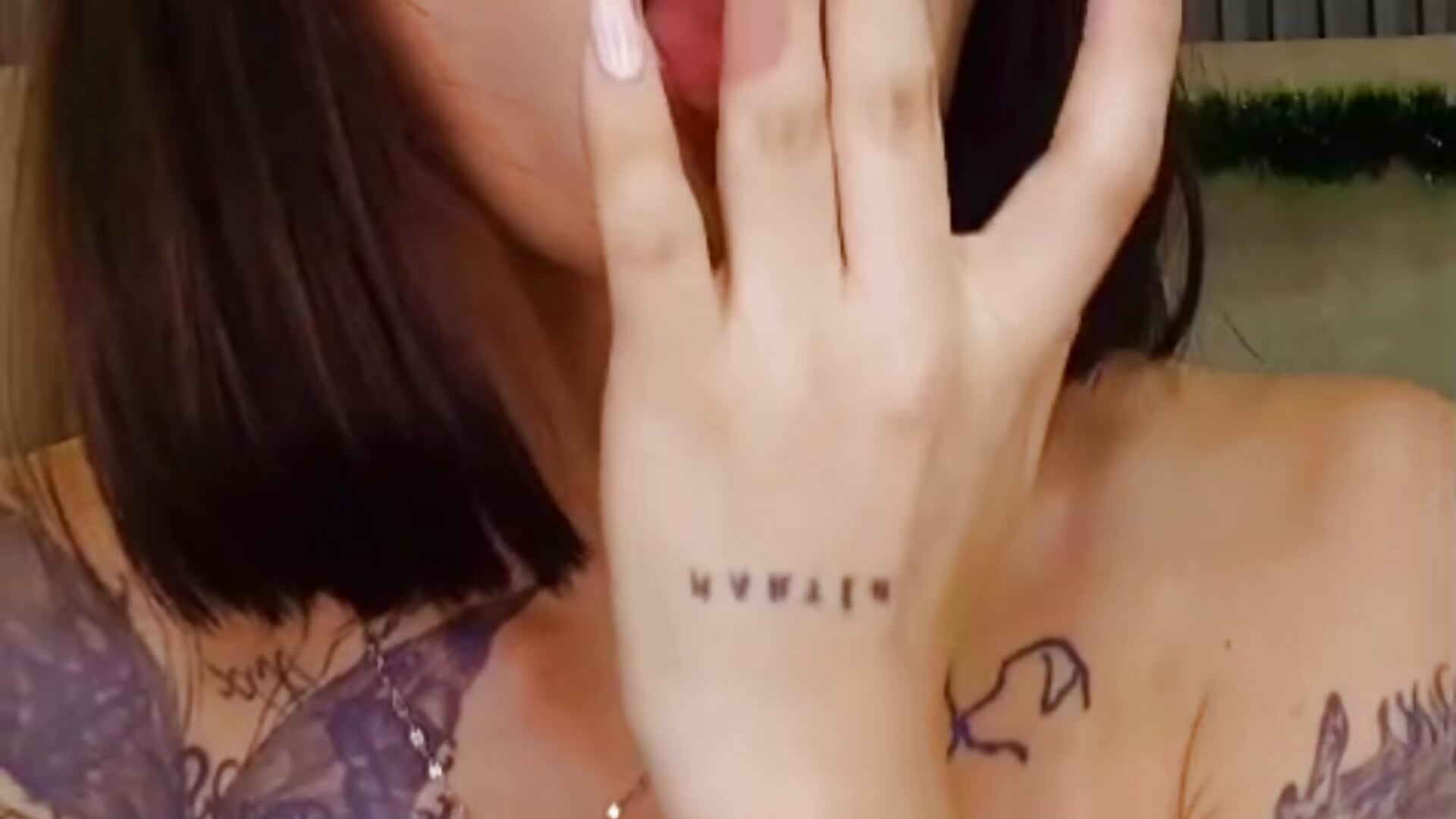 sexy moments of beautiful tattooed girl compilations