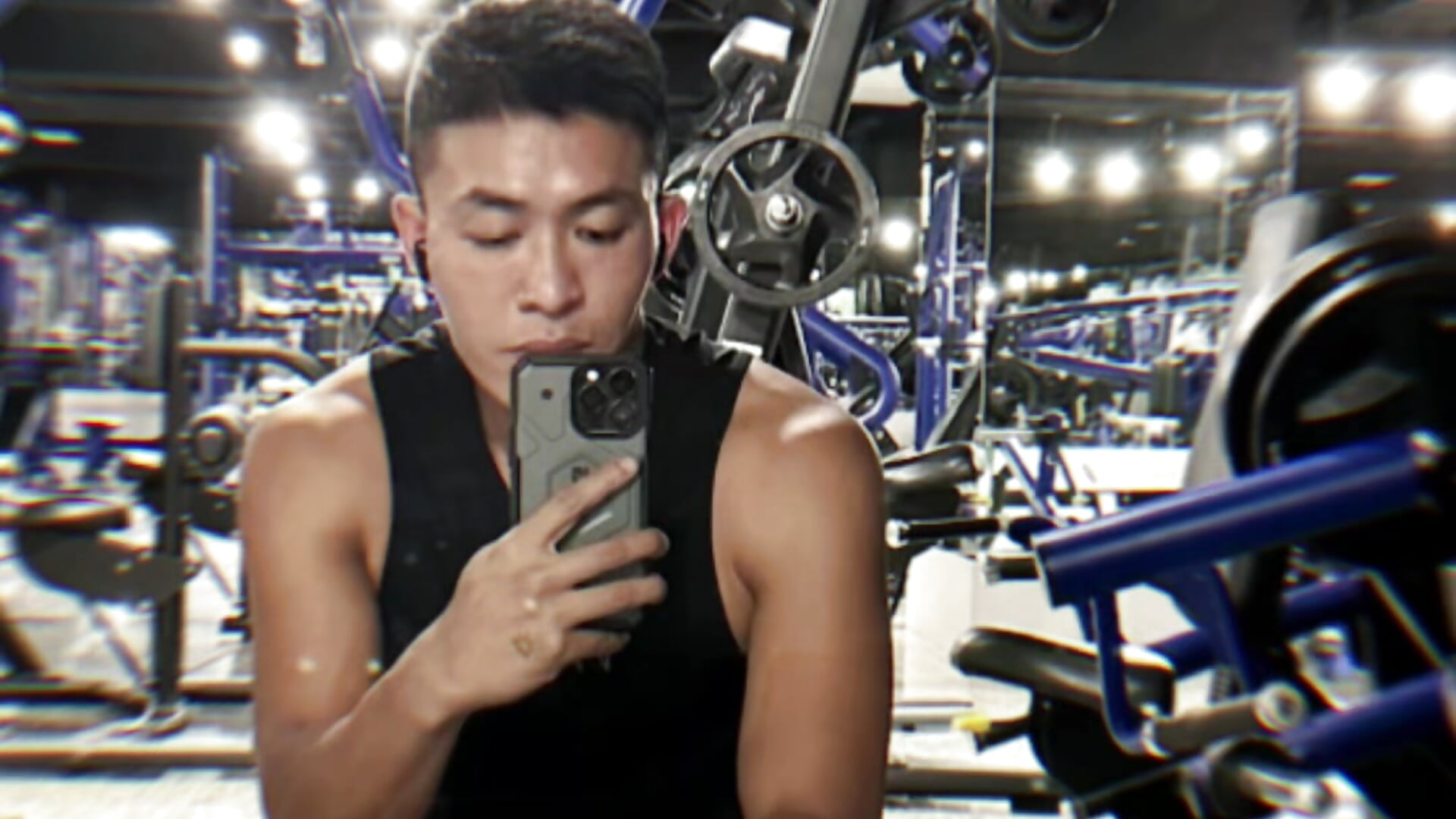 gym mirror — post workout ✨.loading — filmik OceanCandy, modela(-lki) na kamerkach