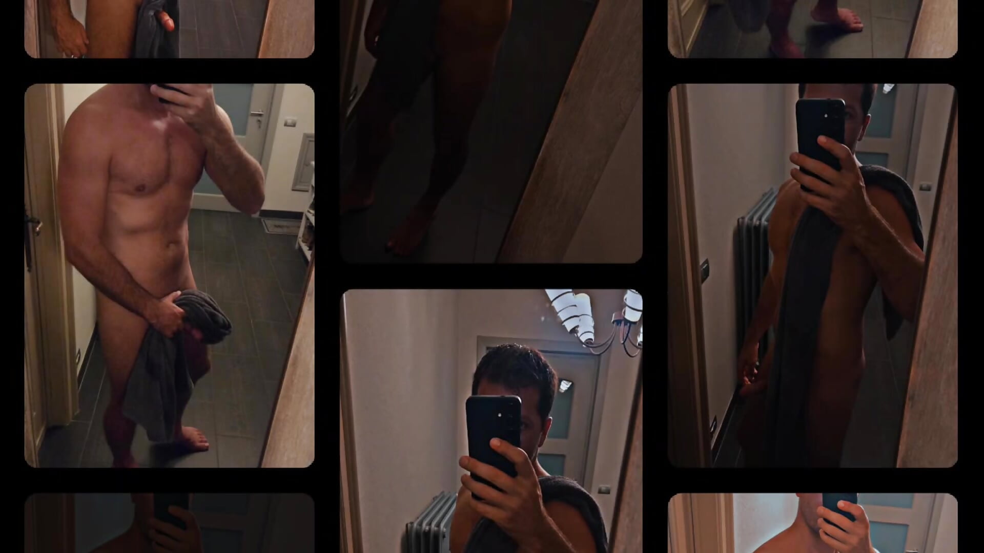 Collage sexy pics - video od modelky/modela thenakedtraveler