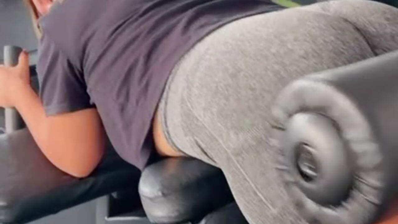 Working out never looked this good - video by MelodySanz cam model